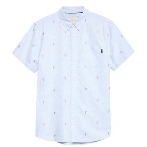 Jack Wills Embroidered Collared Short-Sleeve Shirt